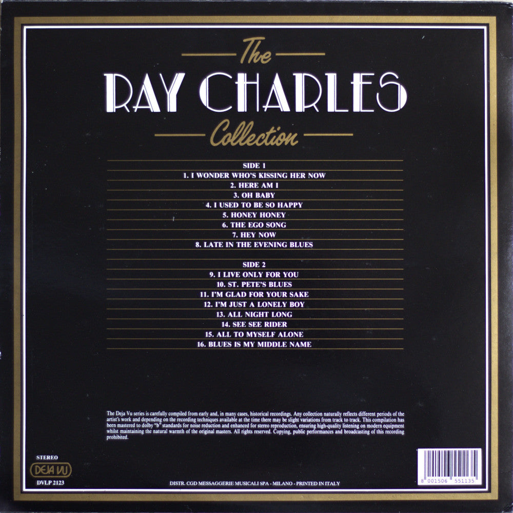 The Ray Charles Collection - The Love Songs Vinyl LP
