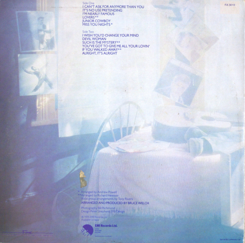 Cliff Richard – I'm Nearly Famous Vinyl LP