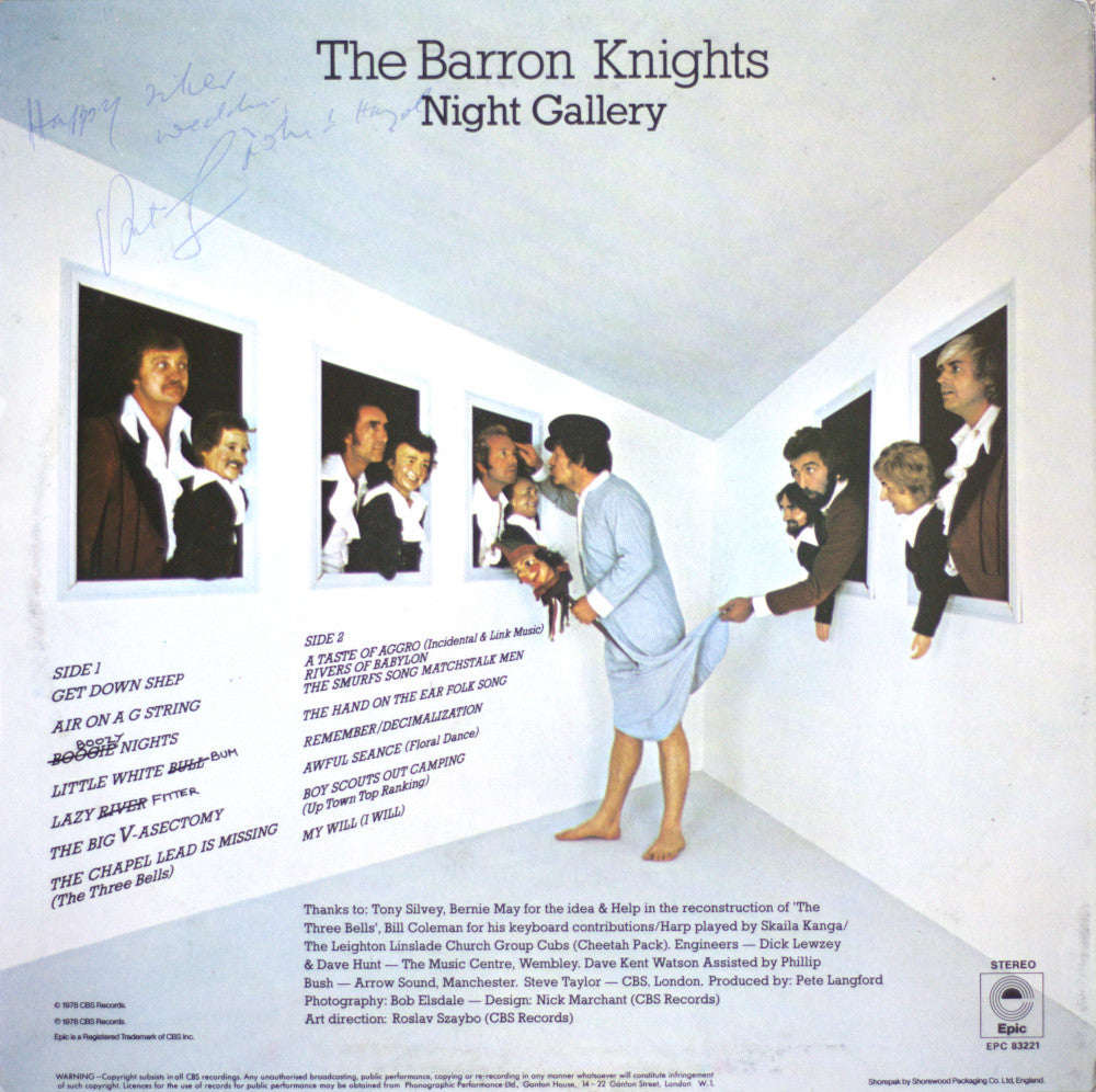 The Barron Knights – Night Gallery Vinyl LP