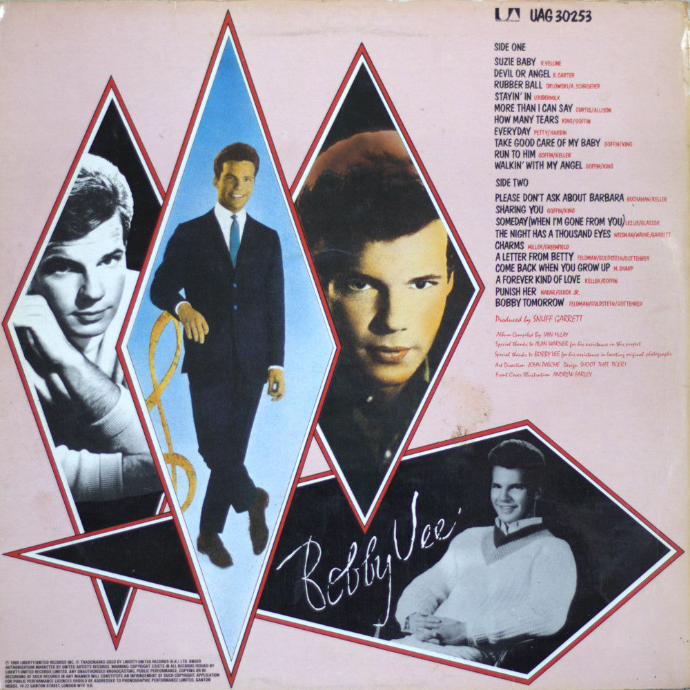 Bobby Vee – The Bobby Vee Singles Album Vinyl LP