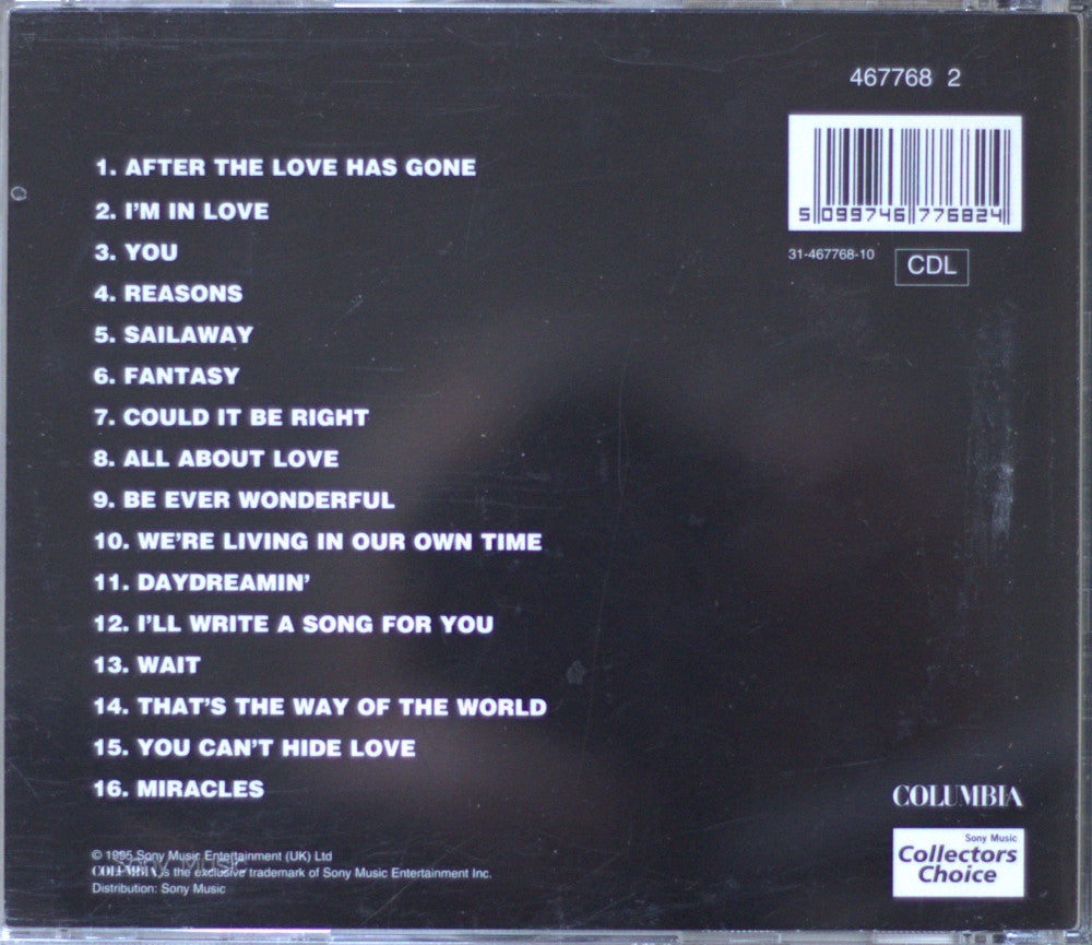 Earth, Wind & Fire – The Love Songs CD