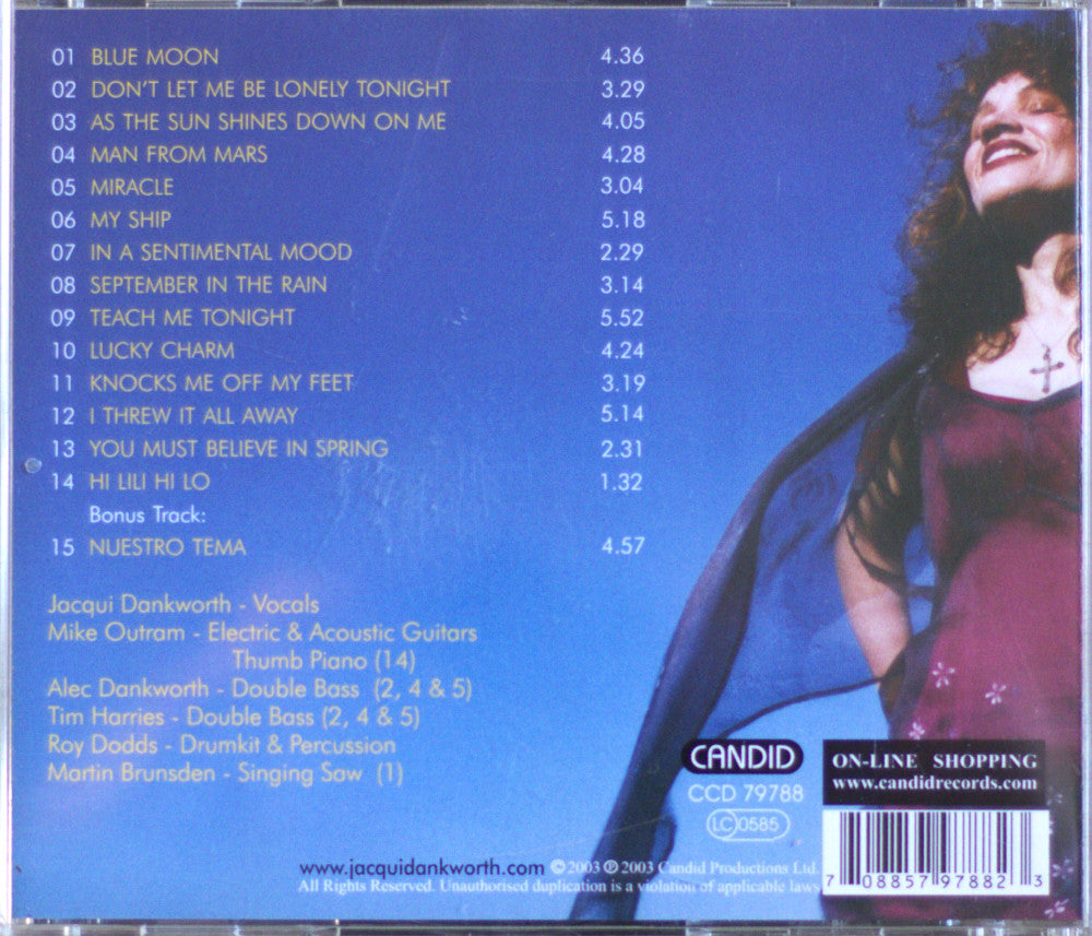 Jacqui Dankworth – As The Sun Shines Down On Me CD