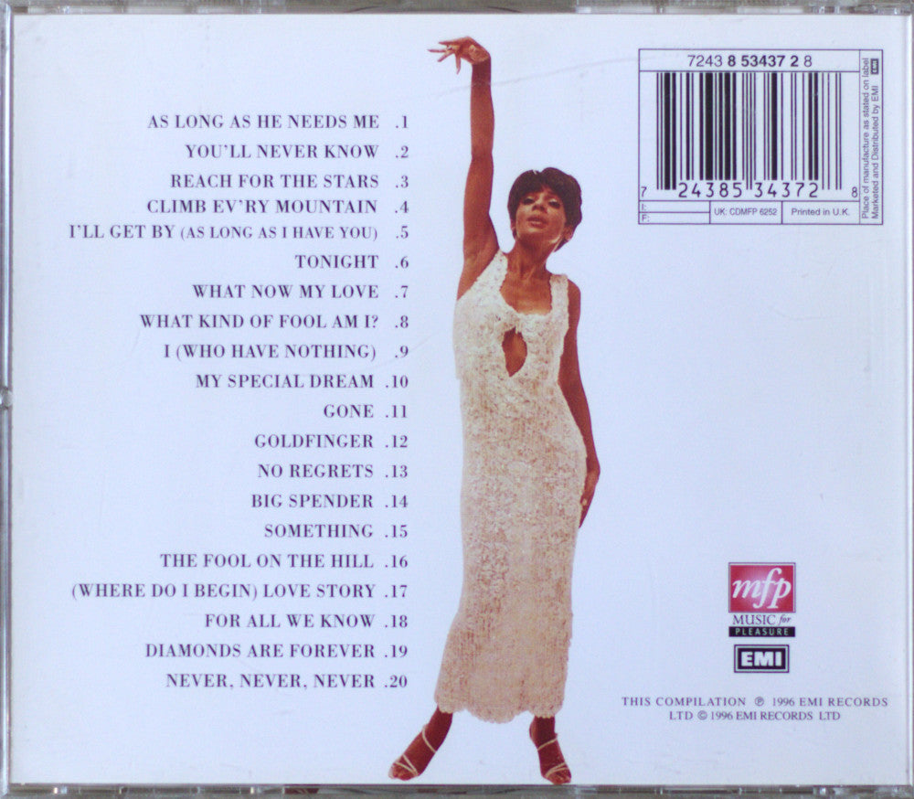 Shirley Bassey – 20 Of The Best CD