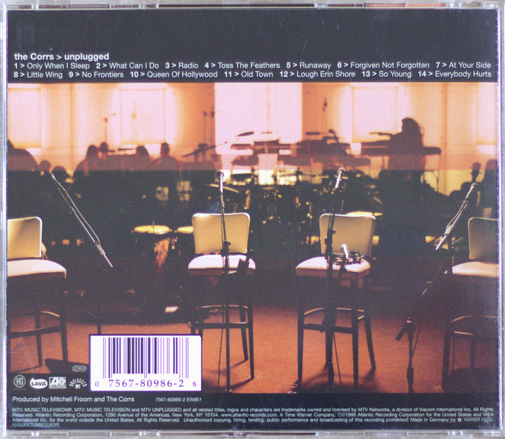 The Corrs – Unplugged CD