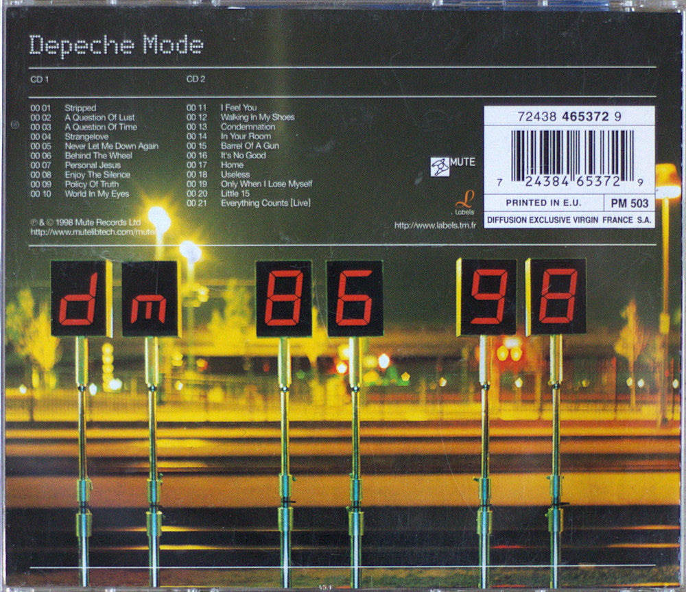 Depeche Mode – The Singles 86>98 CD