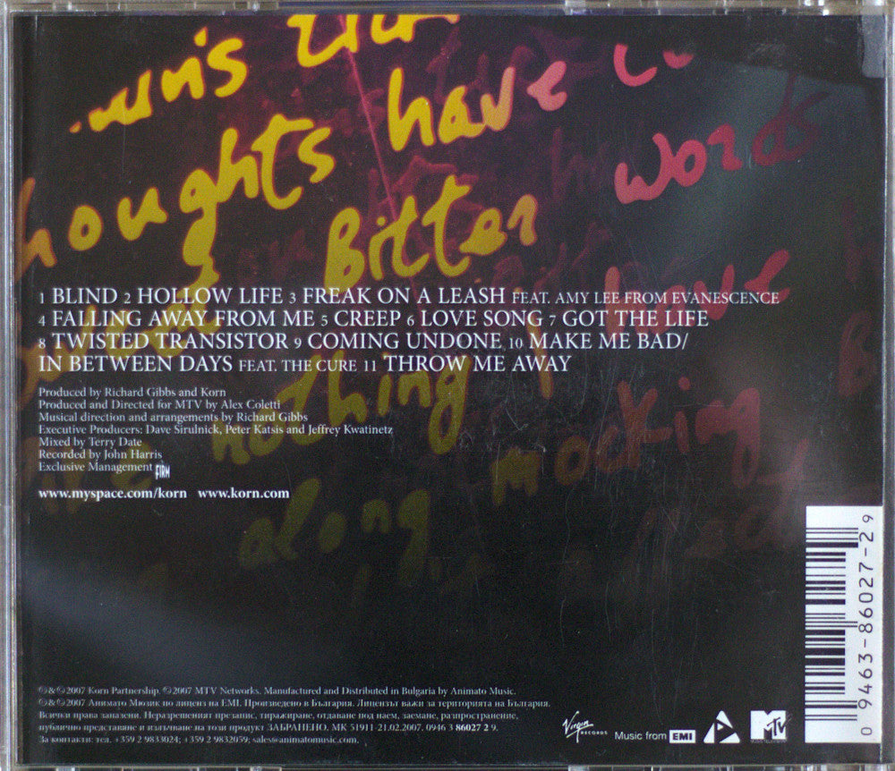 Korn – MTV Unplugged CD
