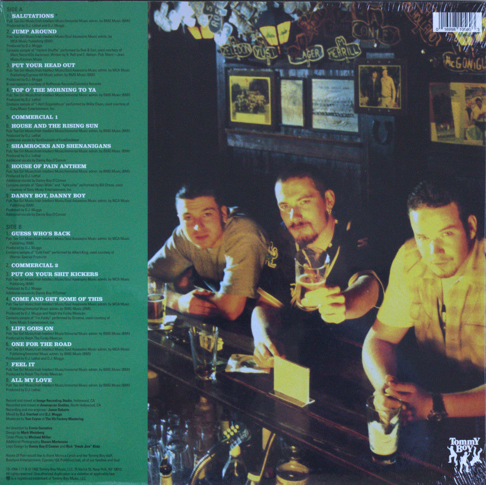 House Of Pain – Fine Malt Lyrics Vinyl LP