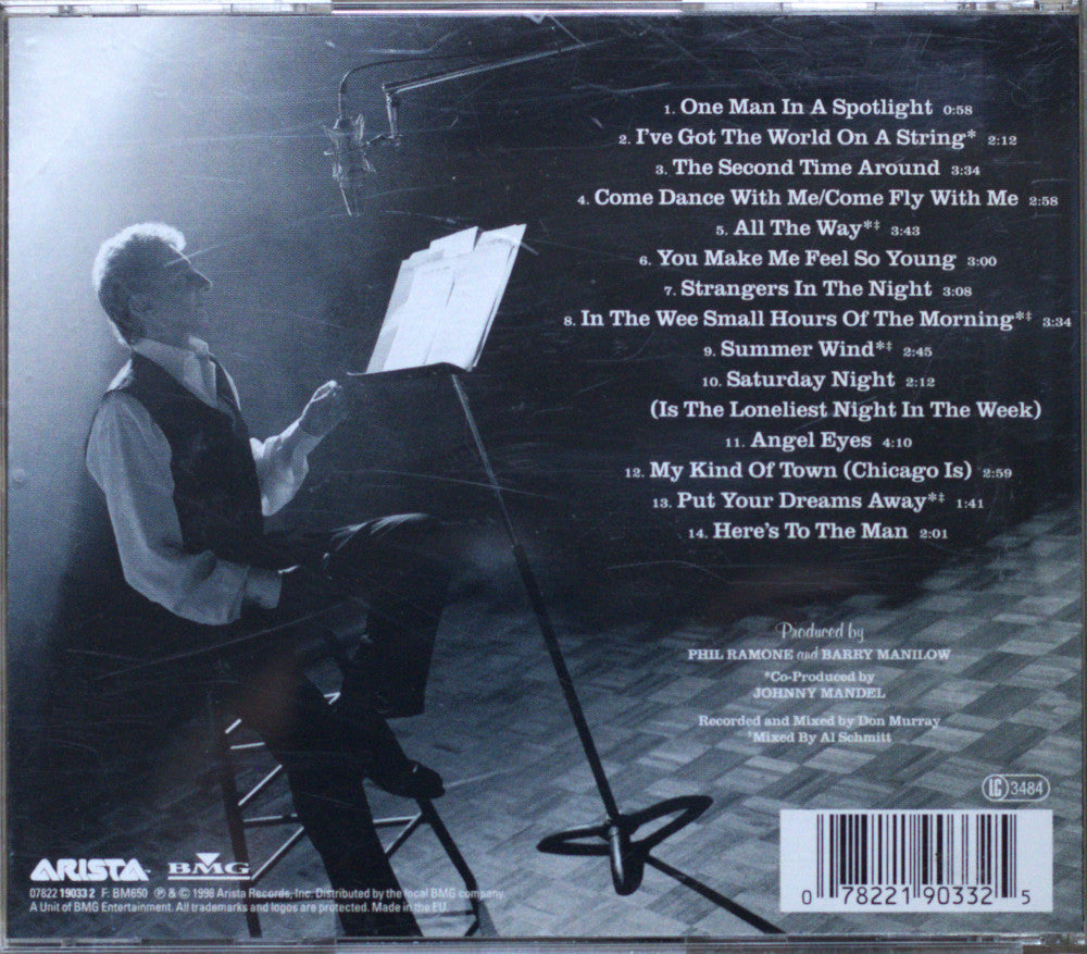 Barry Manilow – Manilow Sings Sinatra CD