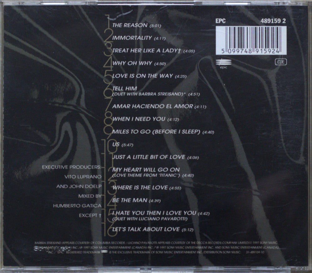 Celine Dion – Let’s Talk About Love CD