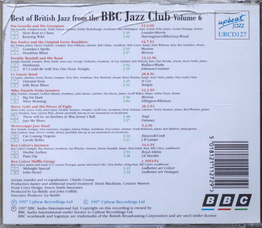 The Best of British Jazz (BBC Jazz Club) Vol. 6 CD