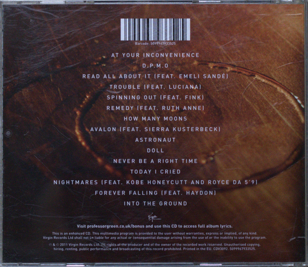 Professor Green – At Your Inconvenience CD