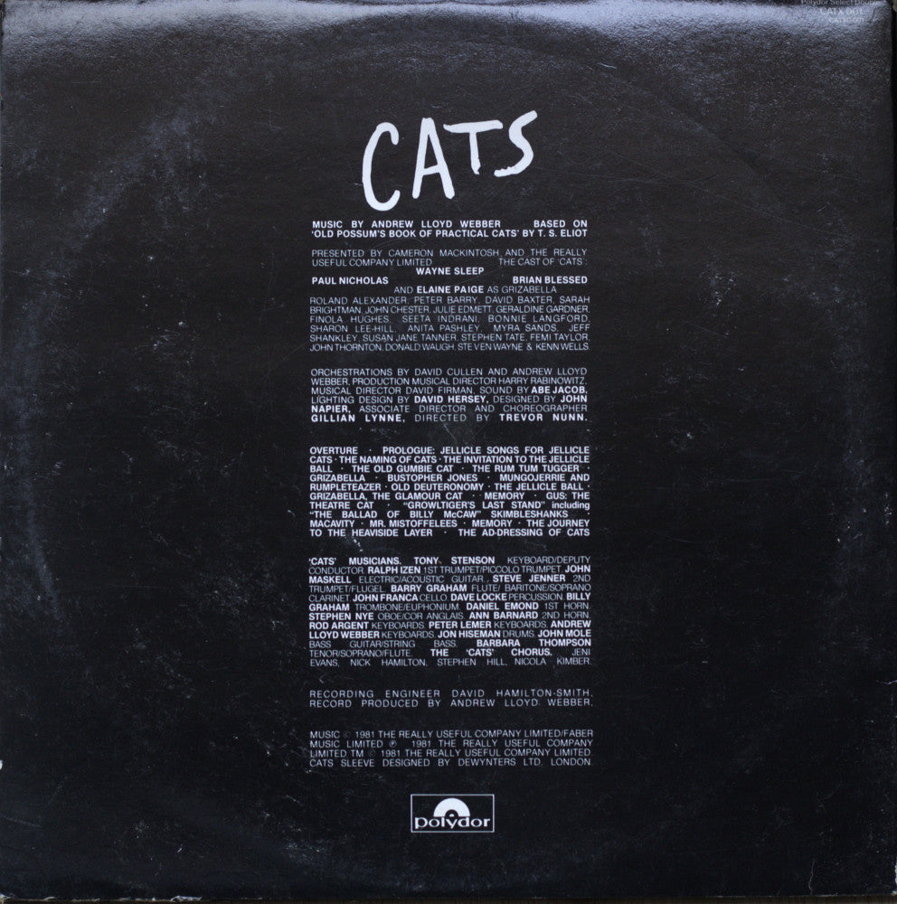 Andrew Lloyd Webber – Cats Vinyl LP