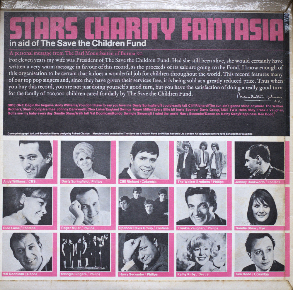 Various – Stars Charity Fantasia Vinyl LP
