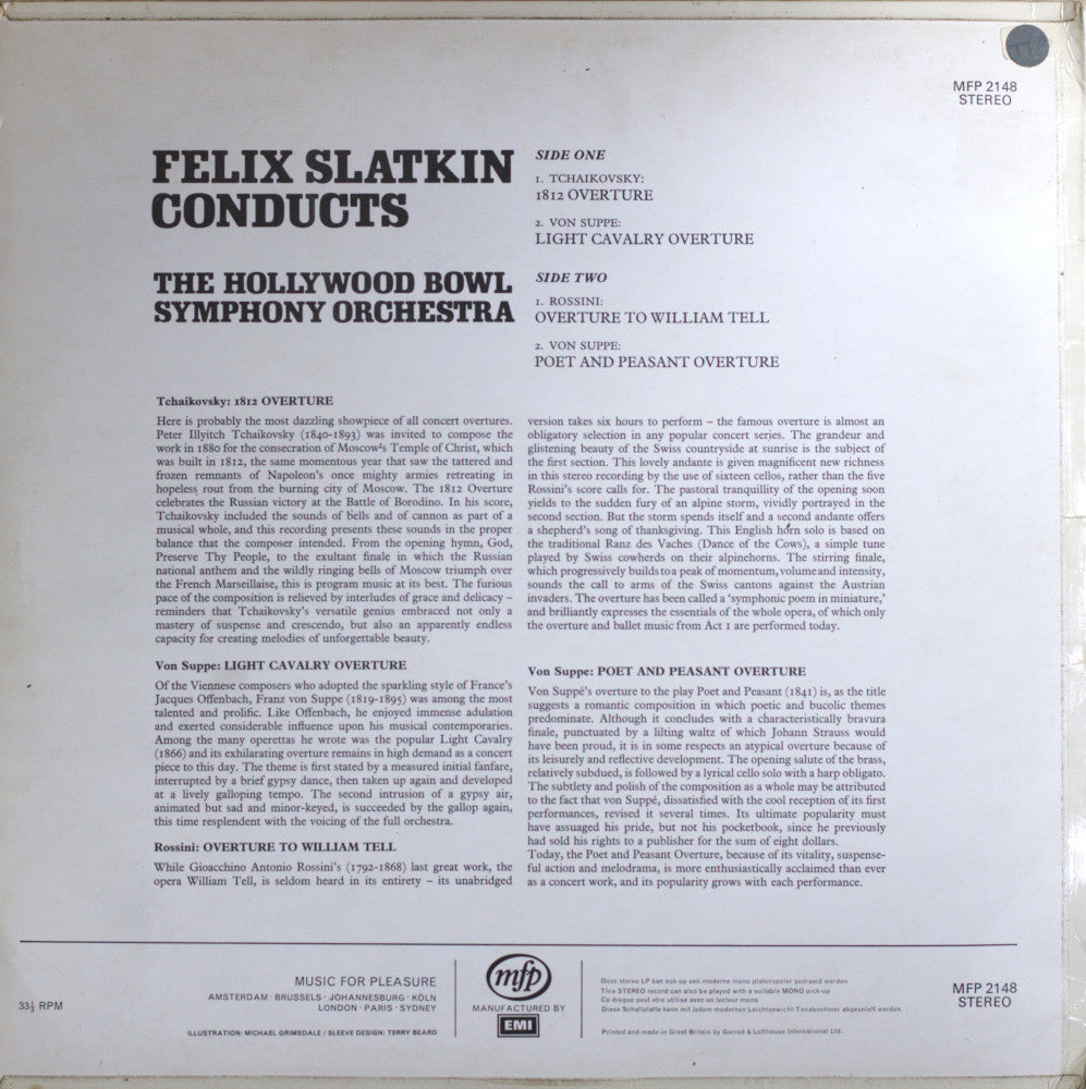 Tchaikovsky – 1812 Overture Vinyl LP