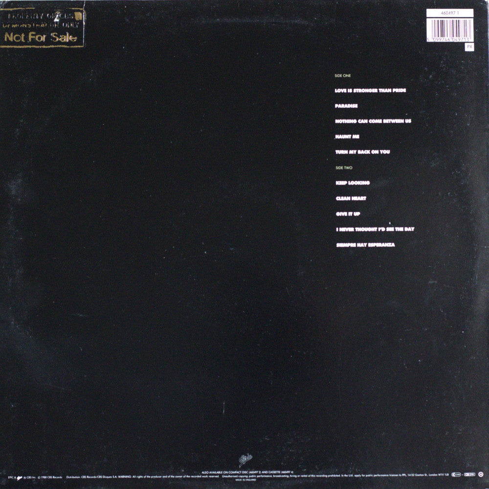 Sade – Stronger Than Pride Vinyl LP