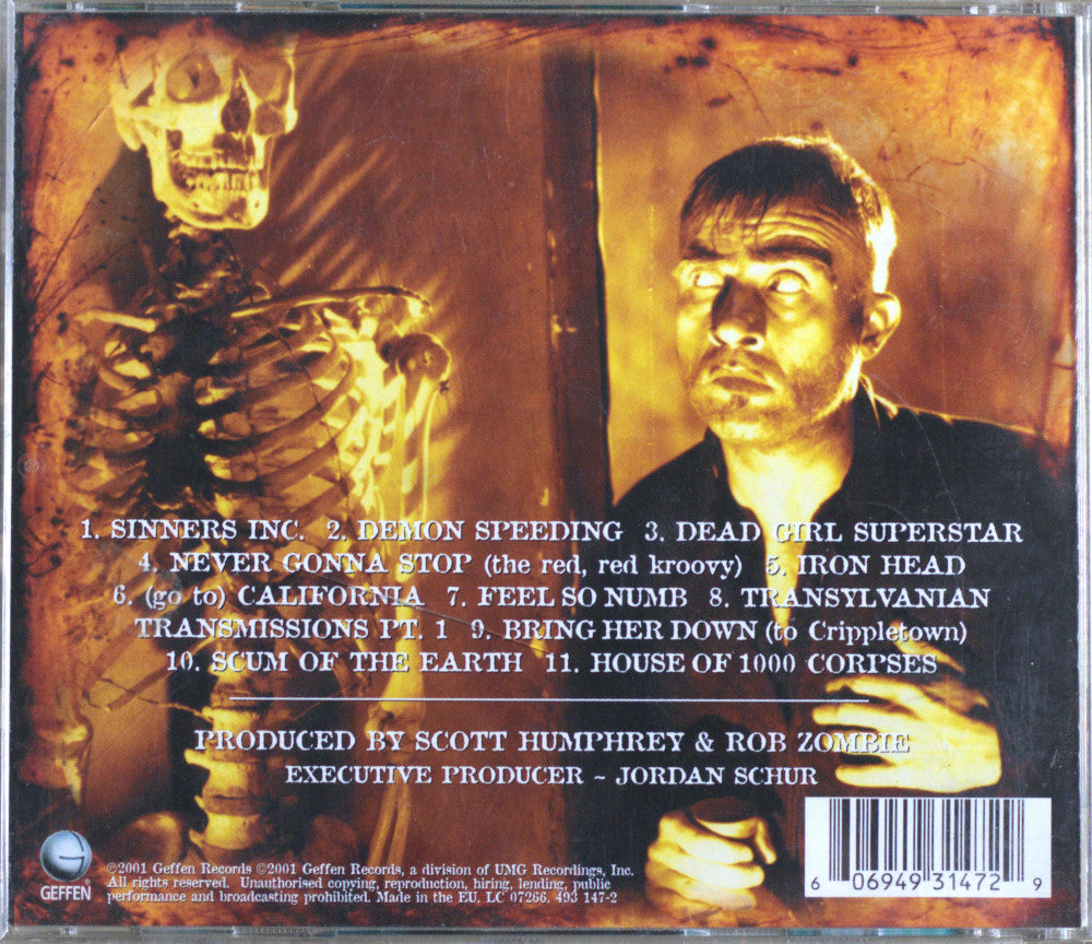 Rob Zombie – The Sinister Urge CD