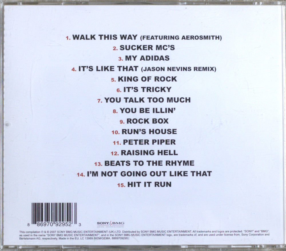 Run DMC – The Best Of Run DMC CD