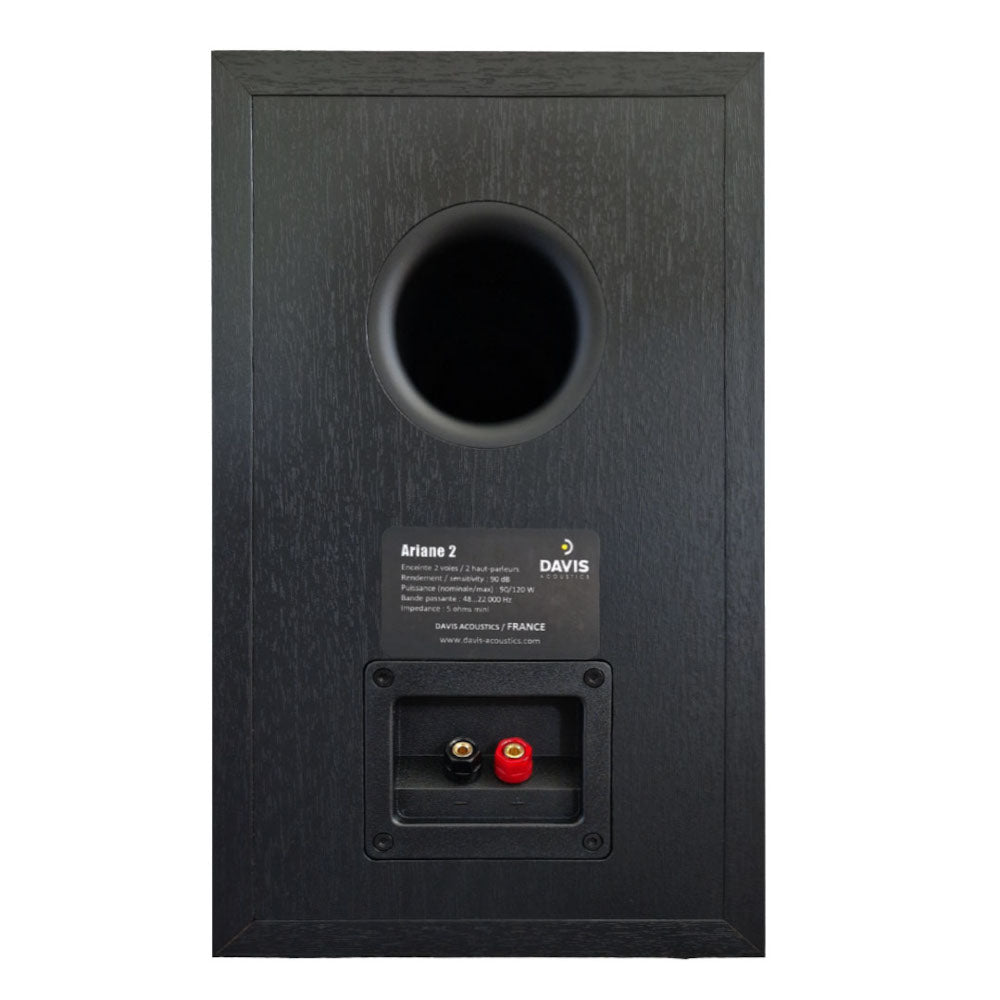 Davis Acoustics Ariane 2 Black Bookshelf Speaker