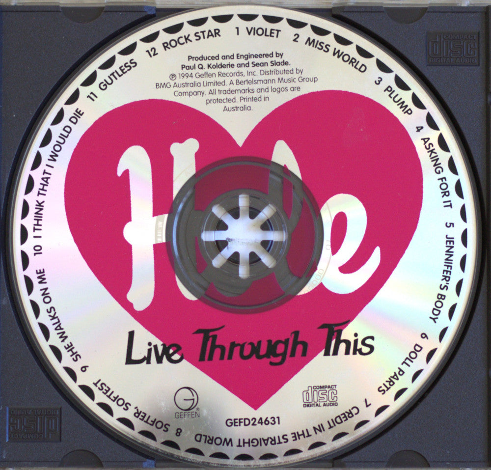 Hole - Live Through This CD