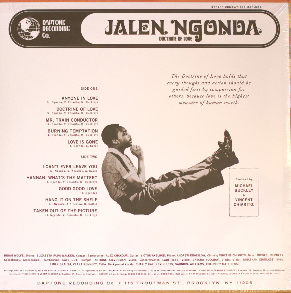 Jalen Ngonda – Doctrine of Love Coloured Vinyl LP