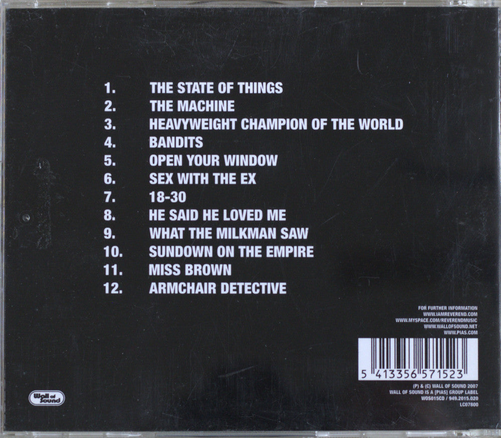 Reverend And The Makers – The State Of Things CD