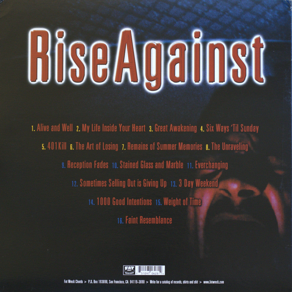 Rise Against – The Unraveling Vinyl LP