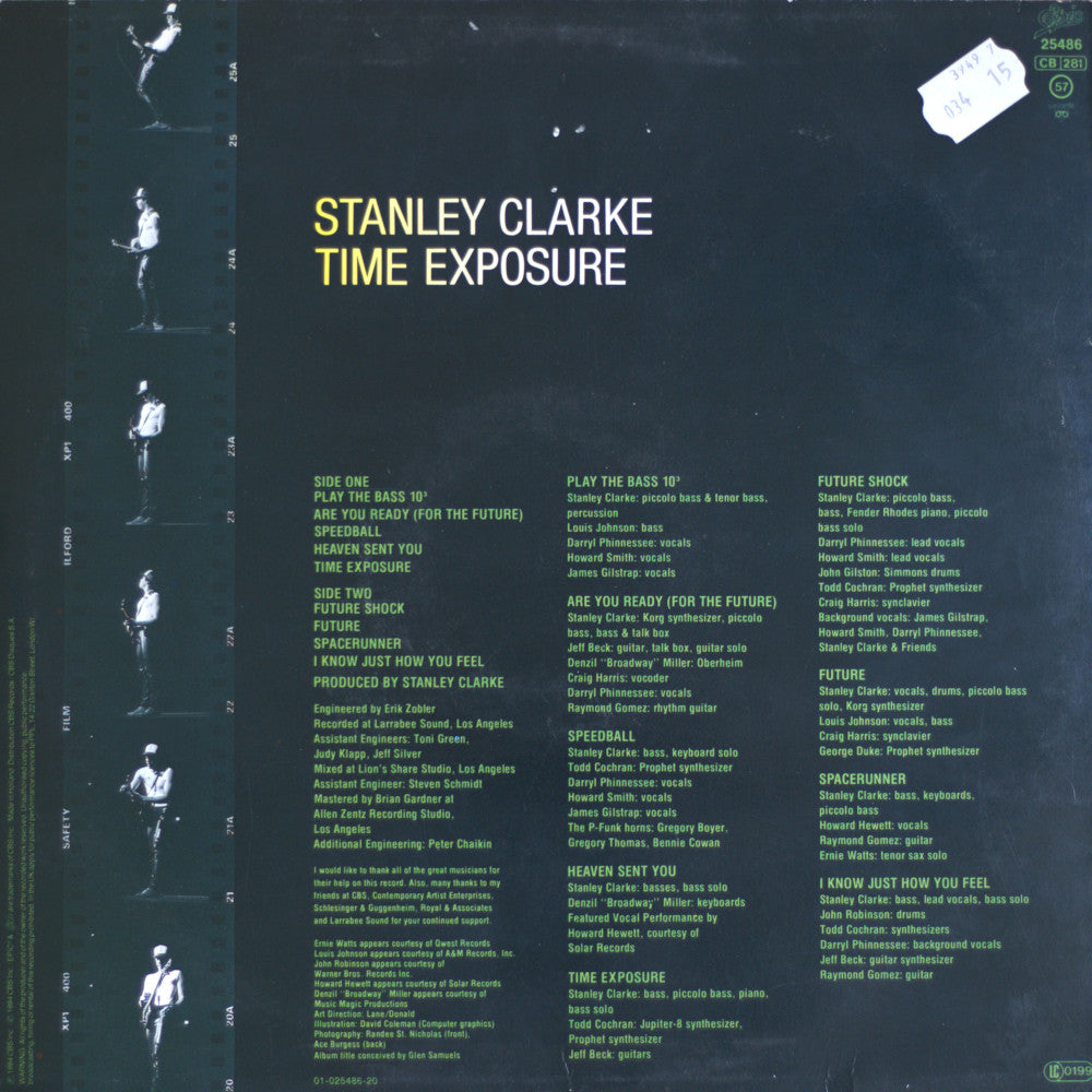 Stanley Clarke – Time Exposure Vinyl LP