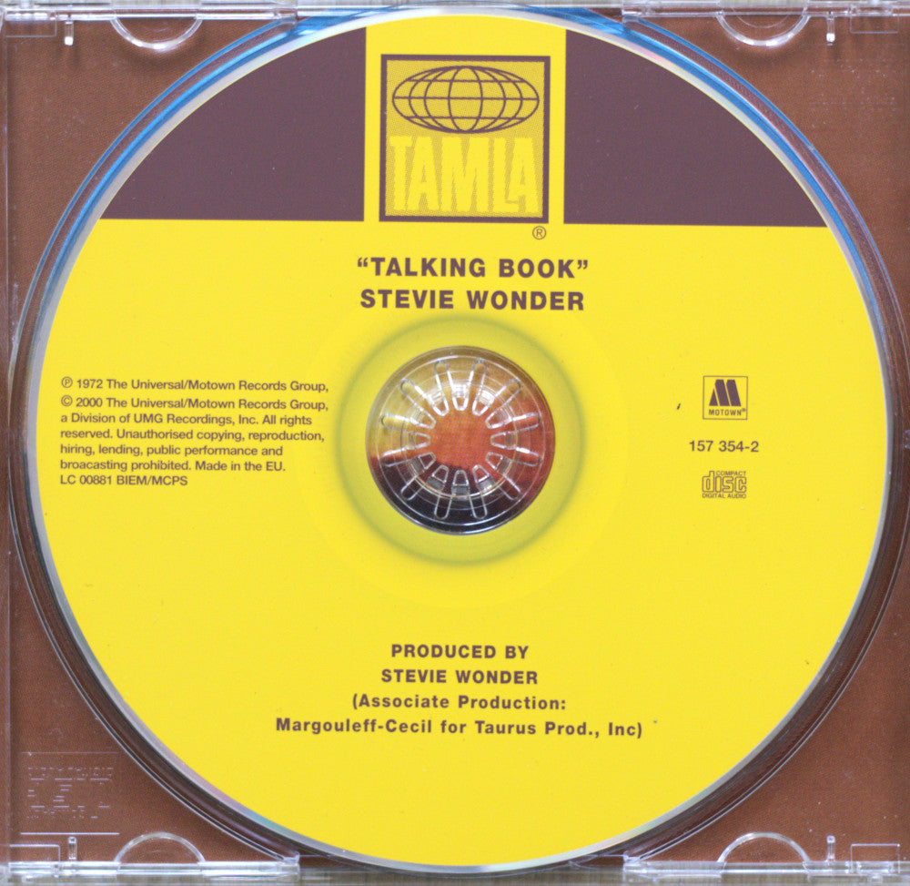 Stevie Wonder - Talking Book CD