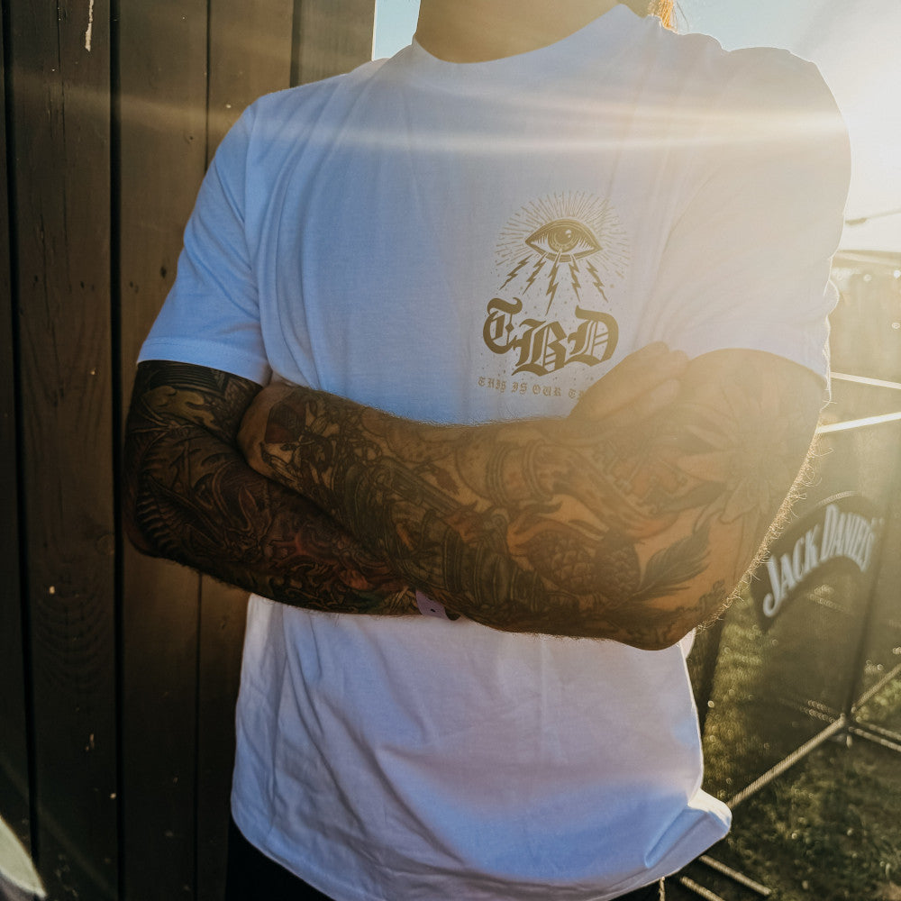 This Burning Day – This Is Our Time T-Shirt Бяла Тениска