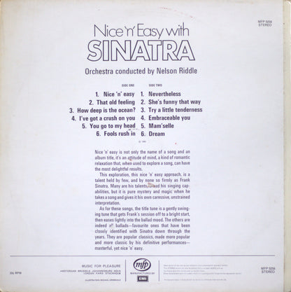 Frank Sinatra – Nice 'N' Easy With Sinatra Vinyl LP