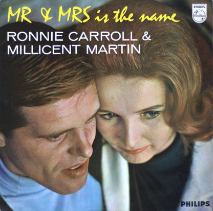 Ronnie Carroll & Millicent Martin – Mr & Mrs Is The Name Vinyl LP