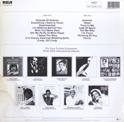 Eddie Fisher – Greatest Hits Vinyl LP