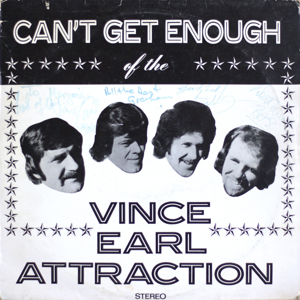Vince Earl Attraction – Can't Get Enough Of Vinyl LP