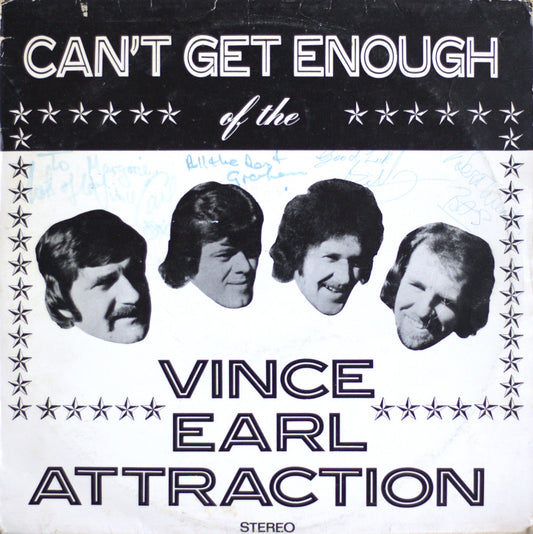 Vince Earl Attraction – Can't Get Enough Of Vinyl LP