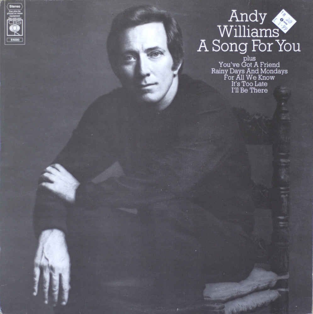 Andy Williams – A Song For You Vinyl LP