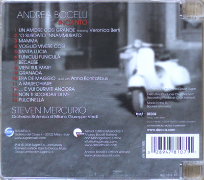 Andrea Bocelli – Incanto CD