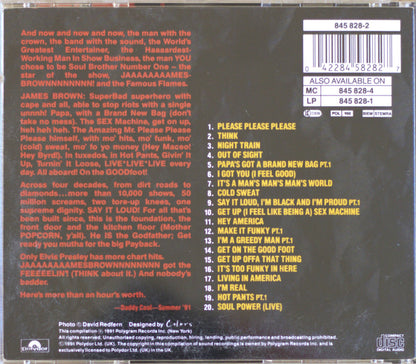 James Brown – Sex Machine CD | The Very Best Of James Brown