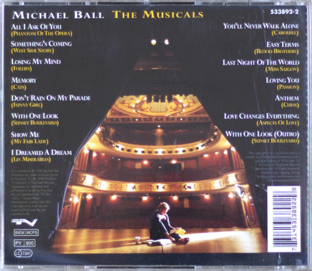 Michael Ball – The Musicals CD