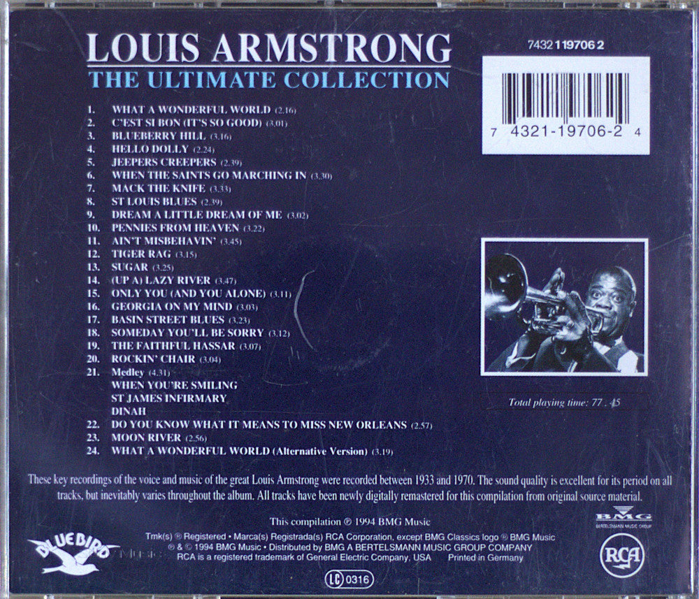Louis Armstrong – The Ultimate Collection CD