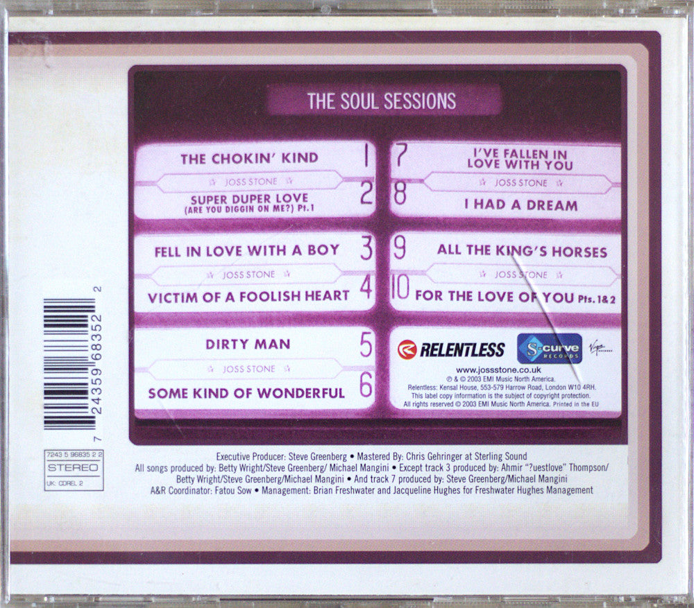 Joss Stone – The Soul Sessions CD