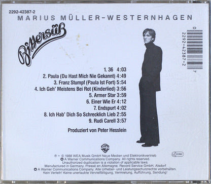 Marius Müller-Westernhagen – Bittersüß CD