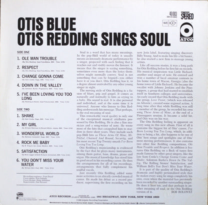 Otis Redding – Otis Blue / Otis Redding Sings Soul Vinyl LP