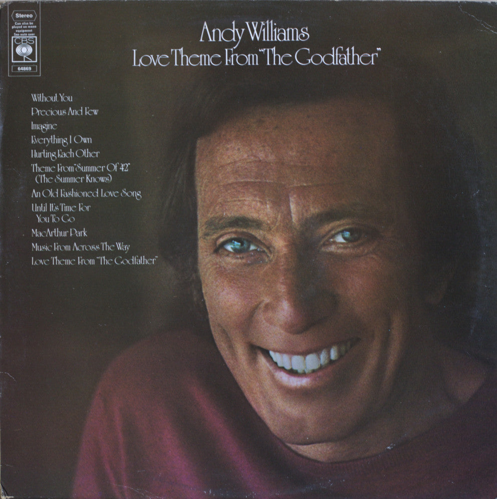 Andy Williams – Love Theme From “The Godfather” Vinyl
