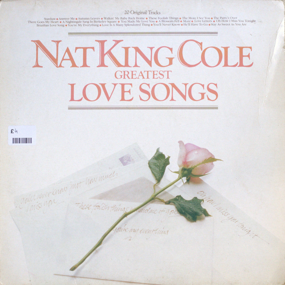 Nat King Cole – Greatest Love Songs Vinyl LP