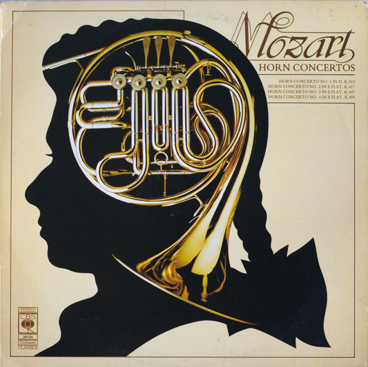 Mozart – Four Horn Concertos – Mason Jones, Eugene Ormandy, Philadelphia Orchestra Vinyl LP