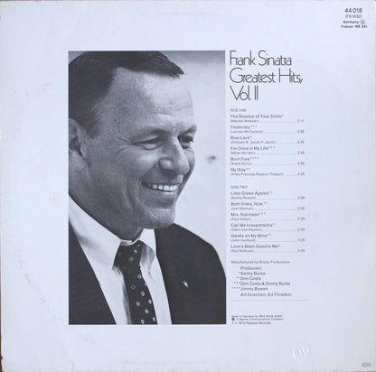 Frank Sinatra – Greatest Hits, Vol. II Vinyl LP