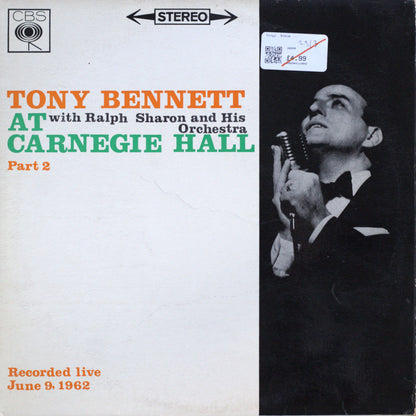 Tony Bennett – At Carnegie Hall, Part II Vinyl LP