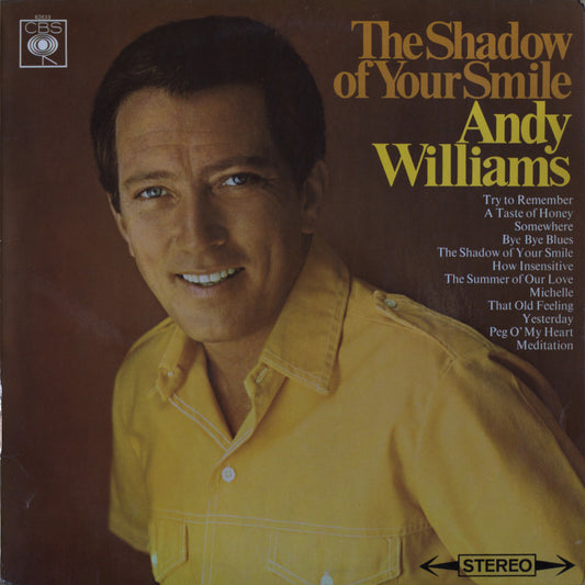 Andy Williams – The Shadow Of Your Smile Vinyl LP