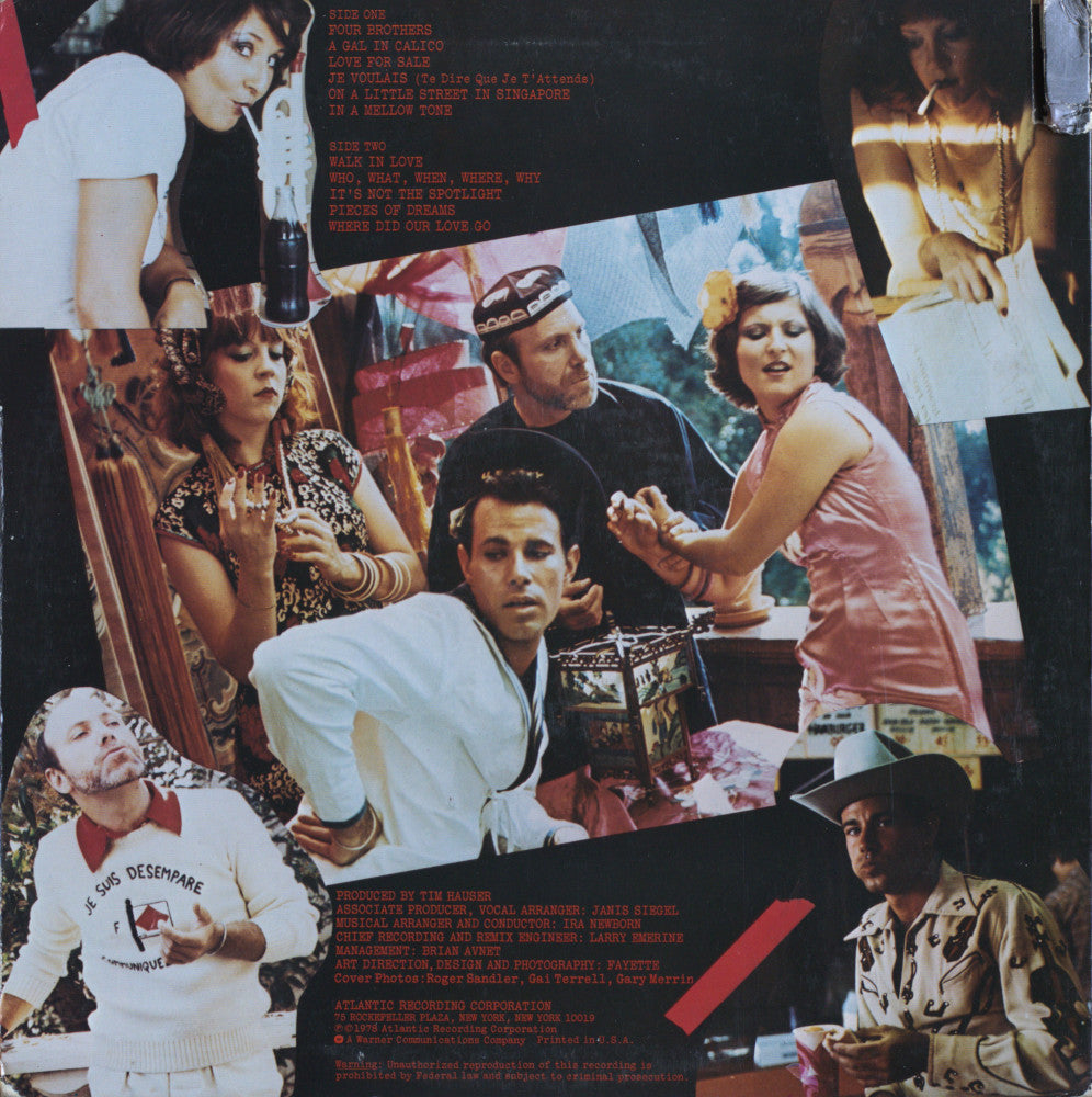 The Manhattan Transfer – Pastiche VG Vinyl LP