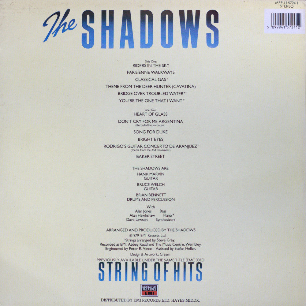 The Shadows – String Of Hits Vinyl LP